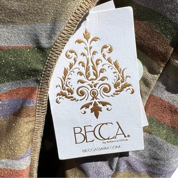 🌻NEW w/tags BECCA Canyon View Londyn One-Piece Swimsuit | Size Small - Picture 11 of 12